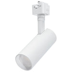 10 Watt LED Track Head; 36 Degree Beam Spread; J-Style Track; 5 CCT Selectable; Matte White or Black Finish