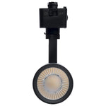 10 Watt LED Track Head; 36 Degree Beam Spread; J-Style Track; 5 CCT Selectable; Matte White or Black Finish