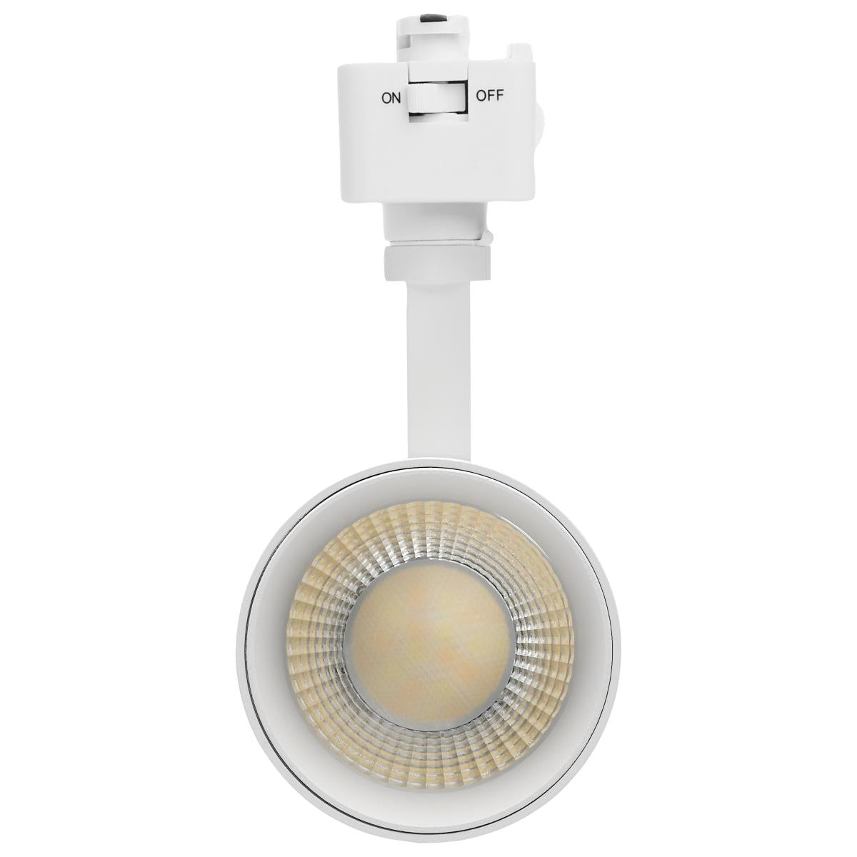 20 Watt LED Track Head; 36 Degree Beam Spread; J-Style Track; 5 CCT Selectable; Matte White or Black Finish