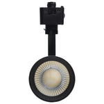 20 Watt LED Track Head; 36 Degree Beam Spread; J-Style Track; 5 CCT Selectable; Matte White or Black Finish