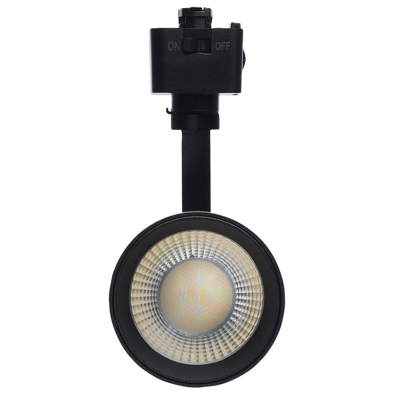 20 Watt LED Track Head; 36 Degree Beam Spread; J-Style Track; 5 CCT Selectable; Matte White or Black Finish
