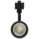 20 Watt LED Track Head; 48 Degree Beam Spread; J-Style Track; 5 CCT Selectable; Matte White or Finish