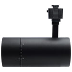 30 Watt LED Track Head; Juno; 20 to 50 Degree Adjustable Beam Spread; CCT Selectable; Matte White or Black Finish