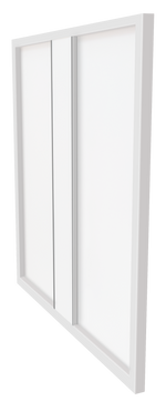 2x2 Back-Lit LED Designer Panel, 3850 Lumen Max, Wattage and CCT Selectable, Emergency Backup Option, 120-277V