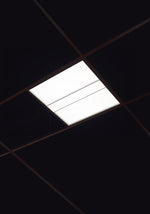 2x2 Back-Lit LED Designer Panel, 3850 Lumen Max, Wattage and CCT Selectable, Emergency Backup Option, 120-277V