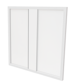 2x2 Back-Lit LED Designer Panel, 3850 Lumen Max, Wattage and CCT Selectable, Emergency Backup Option, 120-277V