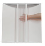 2x2 Premium Indirect LED Troffer, 4400 Lumen Max, Wattage and CCT Selectable, Dimming, 120-277V