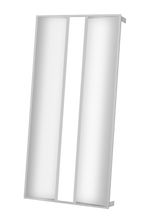 2x4 Premium Indirect LED Troffer, 5500 Lumen Max, Wattage and CCT Selectable, Dimming, 120-277V