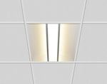 2x2 Premium Indirect LED Troffer, 4400 Lumen Max, Wattage and CCT Selectable, Dimming, 120-277V