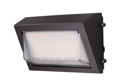 LED Traditional Wall Pack, 17,400 Lumen Max, Wattage and CCT Selectable, Beam Angle Adjustable, Integrated Photocell, 120-277V