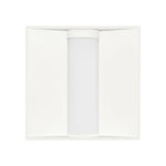 2PK 2X2 LED Troffer, 3900 Lumen Max, Wattage and CCT Tunable, 120-277V, Sensor Ready