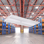 2FT LED Compact Linear High Bay Fixture, 23,100 Lumen Max, Wattage and CCT Selectable, 120-277V