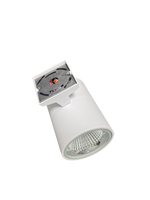 White 6 inch led architectural wall mount cylinder light with 2750 lumens and cct selectable mount cylinder light