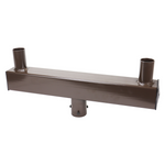 Low Profile Bullhorn with 2 Tenons, Dark Bronze Finish