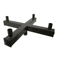 Low Profile Bullhorn with 4 Tenons at 90 Degrees, Dark Bronze Finish