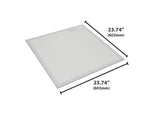 2 x 2 Foot Back Lit LED Flat Panel, 5000 Lumens, Selectable Wattage and CCT, Dimmable, 120-277V