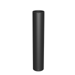 Commercial LED Bollard Light - 3360LM Max, CCT & Wattage Selectable, Flat Top Cone Reflector, Modular, 6-8" Retrofit Base, Black or Bronze