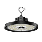 6PK Aries G5 LED UFO High Bay, 22,500 Lumen Max, Wattage, CCT, and Optic Selectable, Black Finish, Comparable to 320-400 Watt HID Fixture, 120-277V