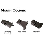 The Quasar G3 LED Area/Parking Lot Light, 39,900 Lumens, 300W, 5000K, 120-277V, Bronze Finish