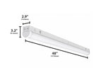 Blade 4FT LED Strip Light Fixture, 7000 Lumen Max, Wattage and CCT Selectable, 120-277V, TAA Compliant