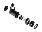LED Track Light, 1800 Lumen Max, Wattage and CCT Selectable, Adjustable Beam Angle 15°-55°, 120V, Black Housing