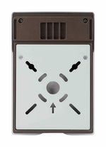 LED Mini Wall Pack, 1750 Lumens, 15W, 5000K, 120-277V, Dark Bronze, Photocell Installed