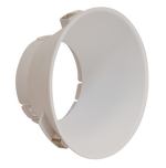 6" LED Cylinder Light Fixture, 4400 Lumens, Wattage Selectable, 2700K, 3000K, 3500K, or 4000K, 120-277V, Black Finish, Trim Options