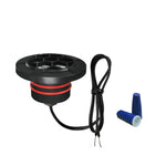 LED Grated Top Well Light, 7W, 730 Lumens, 3000K, 9-15V