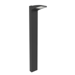 42" LED Bollard, 1,720 Lumen Max, Wattage and CCT Selectable, On/Off Photocell, 120-277V, Black or White Finish