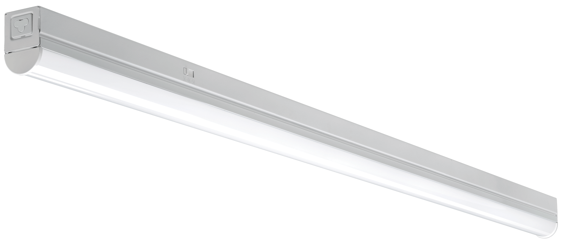4 FT Eco Color Preference Strip Light Fixture, 2101 Lumen Max, 17 Watt, CCT Selectable, 120V