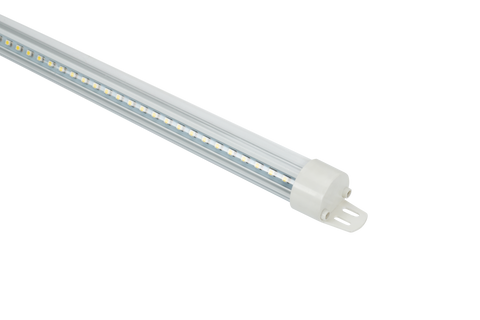 4FT T8 Refrigerator Tube Light, 2860 Lumens, 22W, 5000K, Non-Dimming, Single-end Input, Internal Driver, Frosted or Clear Lens, 100-277V