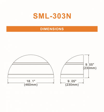 LED Architectural Full Cut Off Wall Pack, 8621 Lumen Max, Wattage 72/50/30/15W and CCT Selectable 3000K/4000K/5000K, 120-277V
