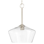 Tulip Pendant Light, Clear Glass, Morbelle Collection