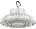 LED UFO High Bay, 23,024 Lumen Max, Wattage and CCT Selectable, 120-277V or 277-480V, White or Black Finish