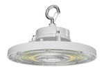 LED UFO High Bay, 22,224 Lumen Max, Wattage and CCT Selectable, 120-277V, Black or White Finish