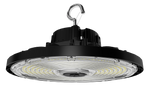 LED UFO High Bay, 79,203 Lumen Max, Wattage and CCT Selectable, 120-277V, Black or White Finish