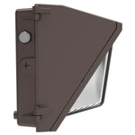 LED Traditional Wallpack, 13,344 Lumen Max, Wattage and CCT Selectable, Integrated Photocell, 120-347V, Bronze Finish