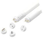 10PK 8FT LED T8 Tube Light, 5000 Lumens, Type B, 42W, CCT Selectable, 120-277V