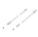 10PK 8FT LED T8 Tube Light, 5000 Lumens, Type B, 42W, CCT Selectable, 120-277V