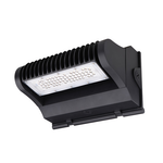 LED Adjustable Wall Pack, 5600 Lumen Max, Wattage and CCT Selectable, Integrated Photocell, 120-277V