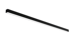 4 FT LED Linear Suspended/Grid Mount Fixture, 1" Wide, 2300 Lumen Max, Wattage and CCT Selectable, 120-277V, White or Black