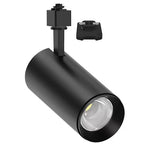 LED Track Lights, 30W, 3000 Lumens, CCT Selectable, 120V, H and J Style, Black or White Finish