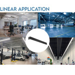 2 FT LED Linear Fixture G2, 2200 Lumen Max, 20W, CCT Selectable, 120-277V, White Finish