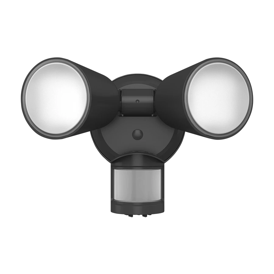 LED Security Light, 2,096 Lumen Max, 20W, CCT Selectable, 120V, Bronze, Black or White