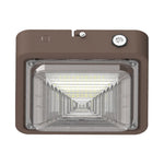 Square LED Garage and Ceiling Light, 3,900 Lumens, 10W/20W/30W Selectable, 120-277V, CCT Selectable 3000K/4000K/5000K, Bronze Finish