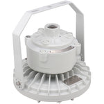 Round Hazardous Location Flood/Highbay Lights, Class 1 Division 2, 4380 Lumens, 30W, 5000K, 120-277V, White Finish