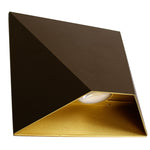 5" Die-Cast Modern Wall Sconce, 420 Lumens, 6W, CCT Selectable 3000K/4000K/5000K, 120V, Bronze Finish