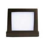High Performance Outdoor Wall Lantern, 2100 Lumens, 20W/25W/30W Selectable, CCT Selectable 3000K/4000K/5000K, 120V