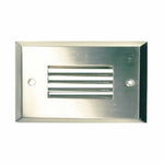 Westgate Step Light, 118 Lumens, 3W, 12V, Oiled Rubber Bronze, Brushed Nickel, White, or Antique Bronze Finish multiple Covers Available