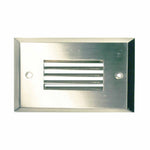 Westgate Step Light, 104 Lumens, 2W, 120V, Oiled Rubber Bronze, Brushed Nickel, White, or Antique Bronze Finish, Multiple Covers Available